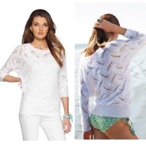 Lilly Pulitzer Larissa Dolman Ribbon Sweater XS/S